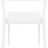 Стул пластиковый Snow белый 520х560х830 мм