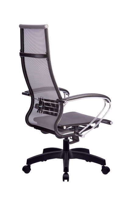 Кресло МЕТТА-7(MPRU)/подл.131/осн.001, серый