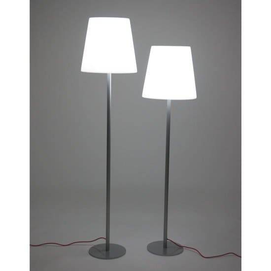 Торшер пластиковый Ali Baba Steel Lighting белый Ø430х1650 мм