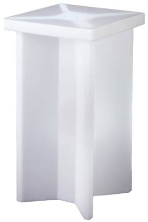 Стол барный светящийся X2 Lighting белый 600х600х1100 мм