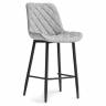 Барный стул Баодин К Б/К светло-серый / черный