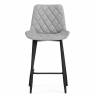 Барный стул Баодин К Б/К светло-серый / черный