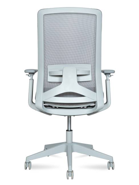 Кресло офисное / Вильямс грэй  LB / Williams grey LB / серая сетка/серая ткань