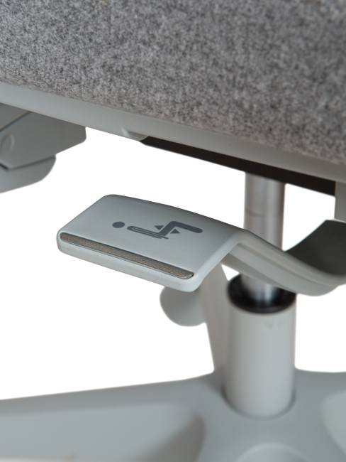 Кресло офисное / Вильямс грэй  LB / Williams grey LB / серая сетка/серая ткань