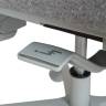 Кресло офисное / Вильямс грэй  LB / Williams grey LB / серая сетка/серая ткань