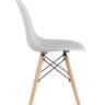 Стул Eames Style DSW светло-серый x4 (разборный каркас)