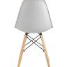 Стул Eames Style DSW светло-серый x4 (разборный каркас)