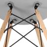 Стул Eames Style DSW светло-серый x4 (разборный каркас)