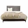 Кровать Пуаре, MK-6202-PB, двуспальная, 180х200 см, Черный оникс