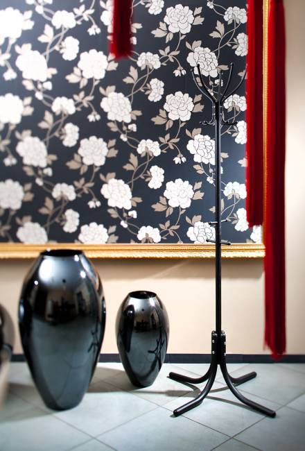 Вешалка напольная М 10 черный