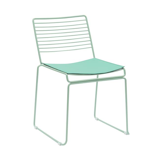 Стул обеденный Danny зеленый с подушкой