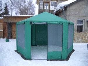 Шатер Митек ПИКНИК 6-граней со стенками (2 места) Шатер Митек ПИКНИК 6-граней со стенками (2 места)