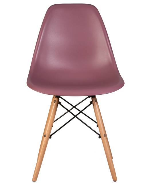 Стул обеденный DOBRIN DSW, ножки светлый бук, цвет пыльная роза (NX-P-11)