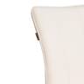 Стул обеденный Bari/Бари LT, велюр, молочный/черный, 4, 41х55х89см белый флок