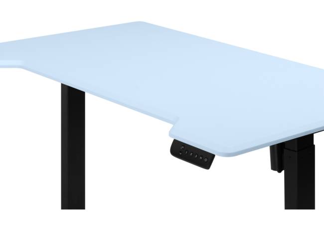 Маркос 120х75 голубой / черный