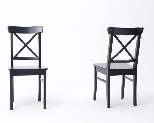 Стул Ингольф Ж чёрный