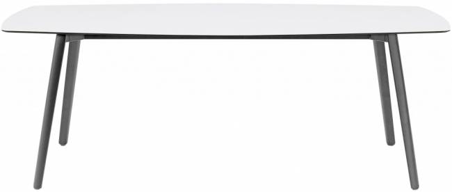 Стол ламинированный Squid антрацит, белый 2090х1080х730 мм
