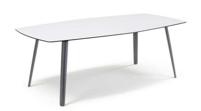 Стол ламинированный Squid антрацит, белый 2090х1080х730 мм