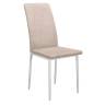 Стул DikLine 272 B03 BEIGE, ножки белые
