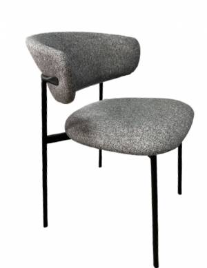 Дизайнерский стул Palermo букле серый