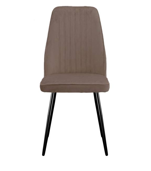 Стул DikLine 327 поворотный B5 LATTE, ножки черные