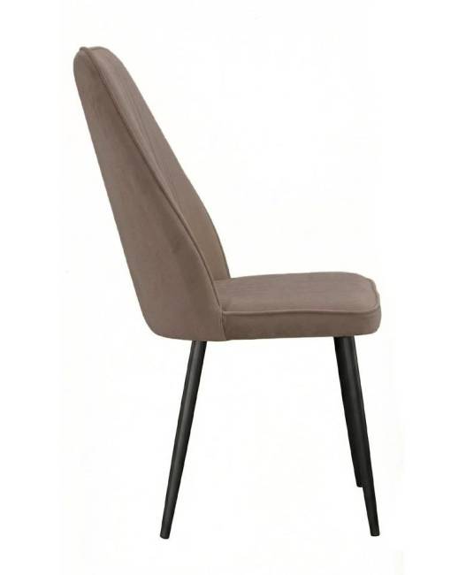 Стул DikLine 327 поворотный B5 LATTE, ножки черные