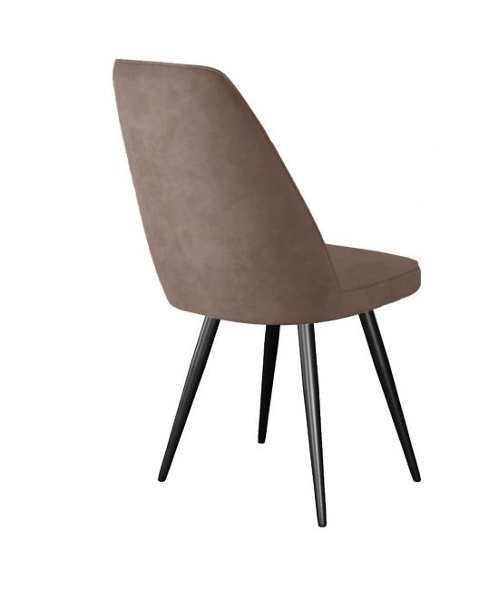 Стул DikLine 327 поворотный B5 LATTE, ножки черные