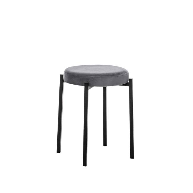 Табурет Leset Авис профиль Ultra Grafit Чёрный