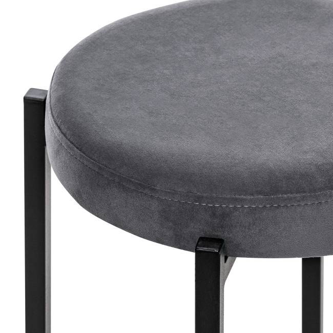 Табурет Leset Авис профиль Ultra Grafit Чёрный