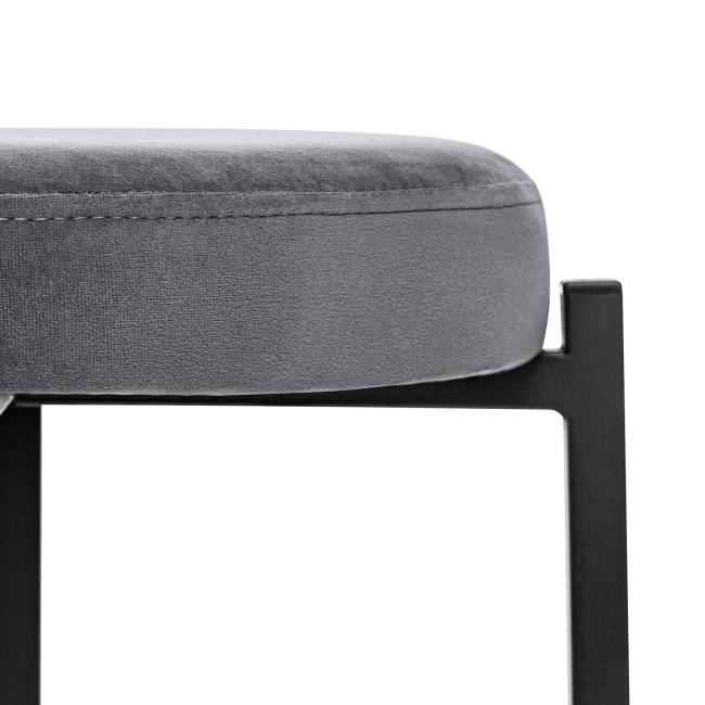 Табурет Leset Авис профиль Ultra Grafit Чёрный