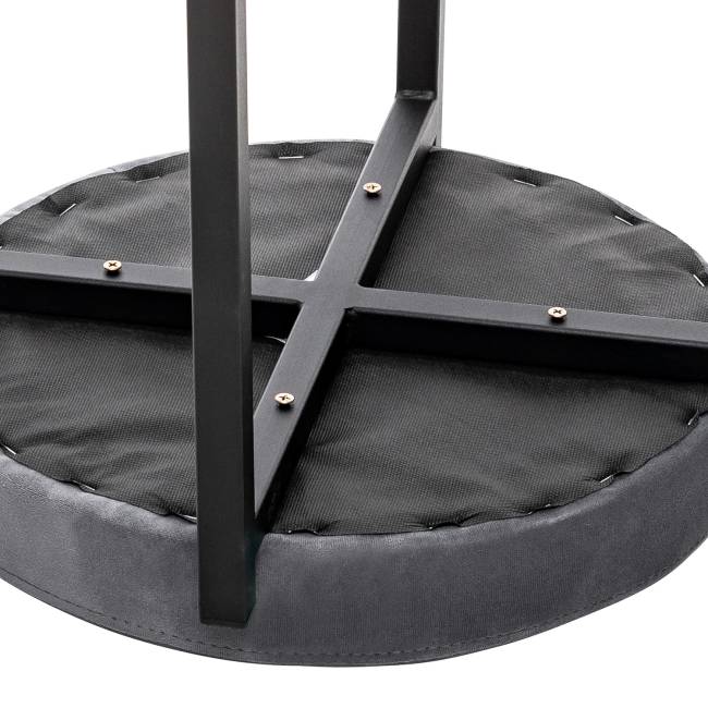 Табурет Leset Авис профиль Ultra Grafit Чёрный