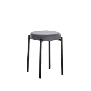 Табурет Leset Авис профиль Ultra Grafit Чёрный