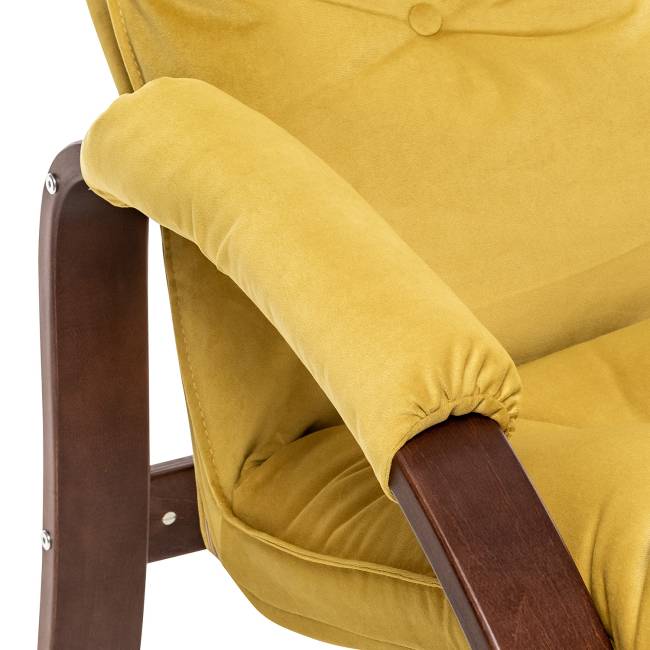 Кресло-трансформер Leset Левада Орех текстура V28 желтый