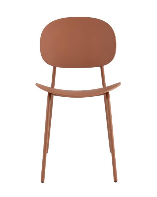 Стул Edie пластик коричневый NP