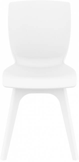 Стул пластиковый Mio-PP белый 440х560х840 мм