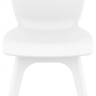 Стул пластиковый Mio-PP белый 440х560х840 мм