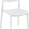 Стул пластиковый Lucy белый 450х530х820 мм