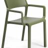 Кресло пластиковое Trill Armchair агава 585х535х825 мм
