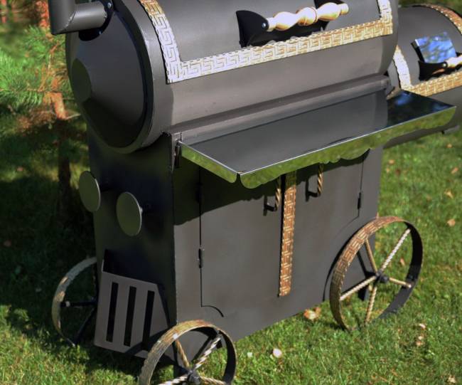 ГРИЛЬ-КОПТИЛЬНЯ КАЗАН XXL, ST3, 4ММ