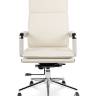 Кресло офисное / Харман только Москва / УЦЕНКА  (ivory) хром / слоновая кость экокожа