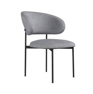 Стул DikLine 201 NS10 GREY, ножки черные