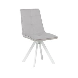 Стул Leset Умбра 360 (поворотный механизм) Дым Белый