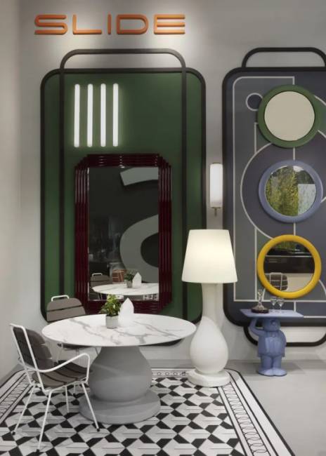 Светильник пластиковый напольный Ottocento Lamp Standard Ø600х1700 мм