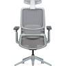 Кресло офисное / Альпина / Alpina / серая сетка / серая ткань / металлическая база Кресло офисное / Альпина / Alpina / серая сетка / серая ткань / металлическая база