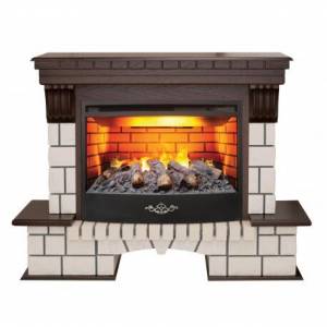 3D-электрокамин Stone 25,5 AO c очагом FireStar 25,5 3D