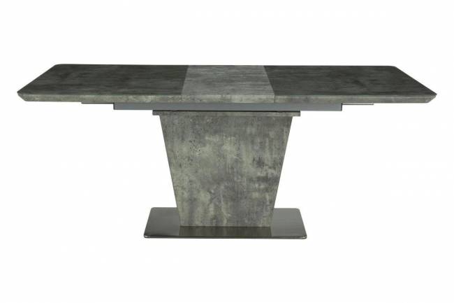 Стол, MK-5831-GR, раскладной, 80х140(180)х76 см, Серый