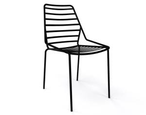 Стул металлический Link черный 480х570х860 мм