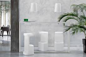 Табурет пластиковый барный Serif антрацит 350х385х750 мм