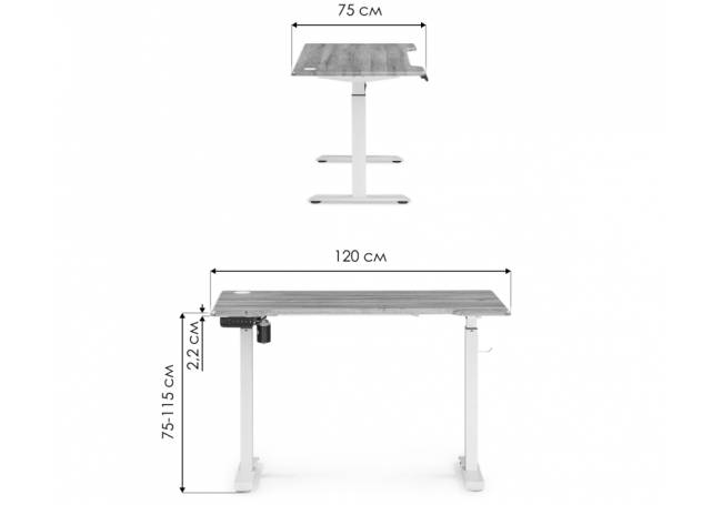 Маркос 120х75 зеленый / белый