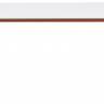 Стол ламинированный Squid терракотовый, белый 2090х1000х730 мм